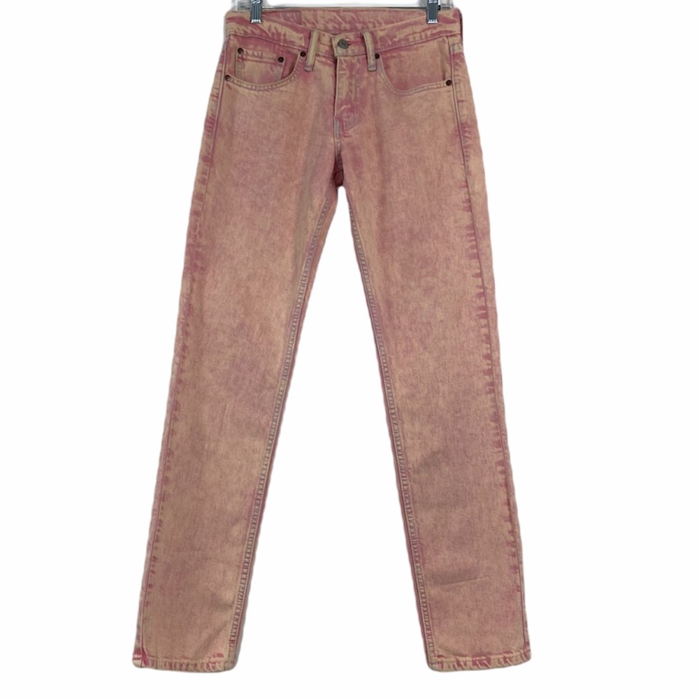 Levi's 511 pink jeans size W28 L32